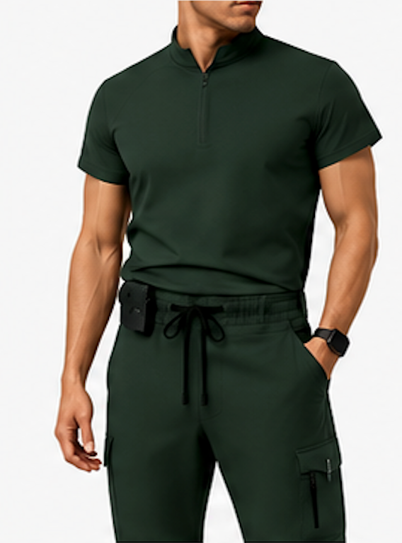 Momentum™ Scrub Shirt - Evergreen